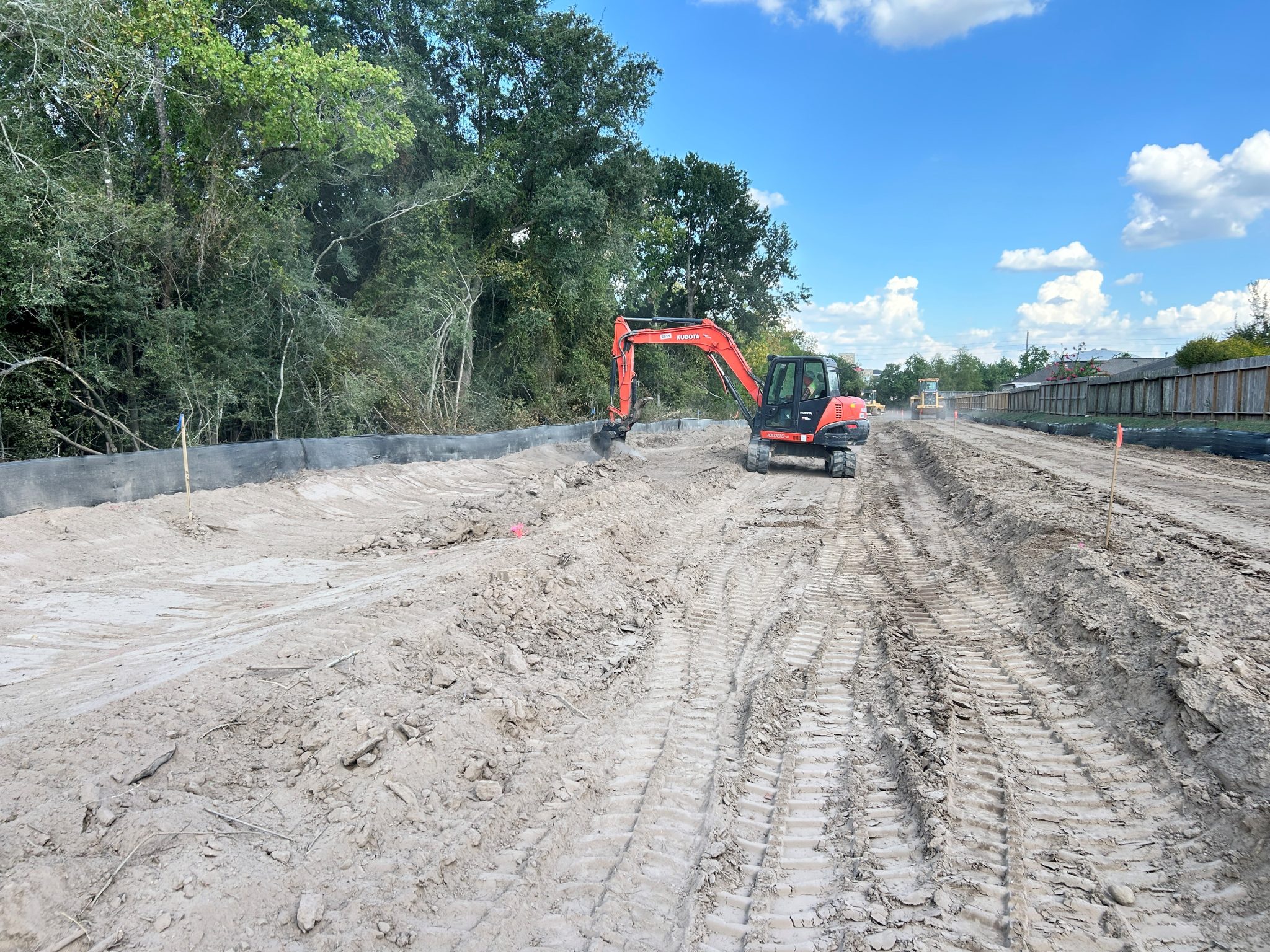 I-10MS Constructing Access Road – September 2025