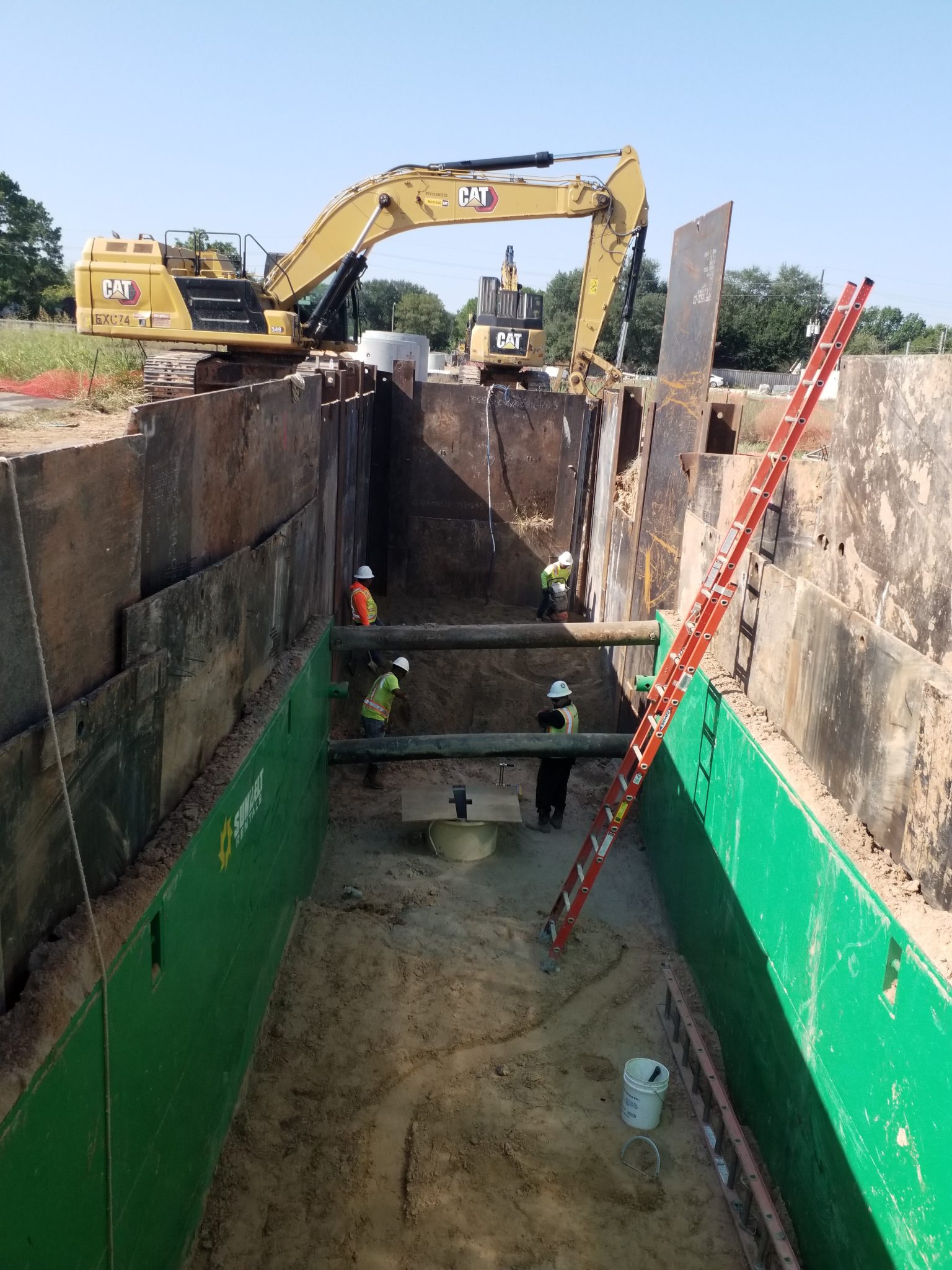 KM4 – Backfilling at Mason Creek Launch Shaft