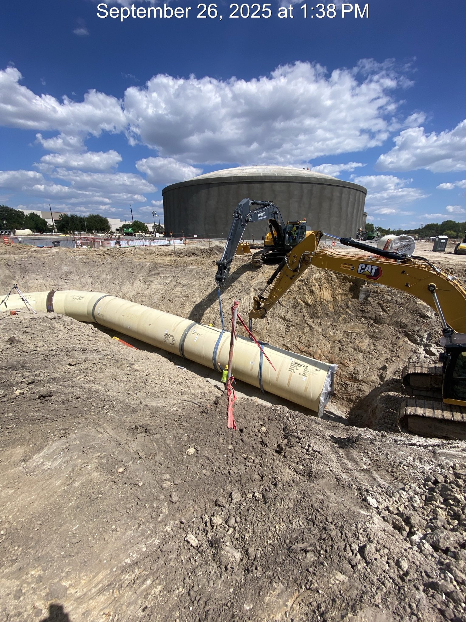 RPS – Effluent 84-inch Install – September 2025