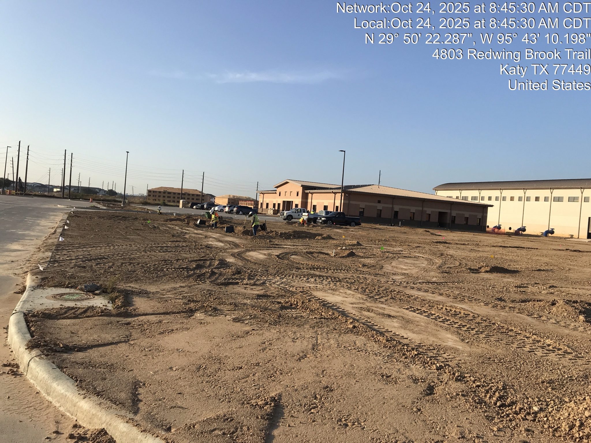 CPS – Installation of the Irrigation System – October 2025