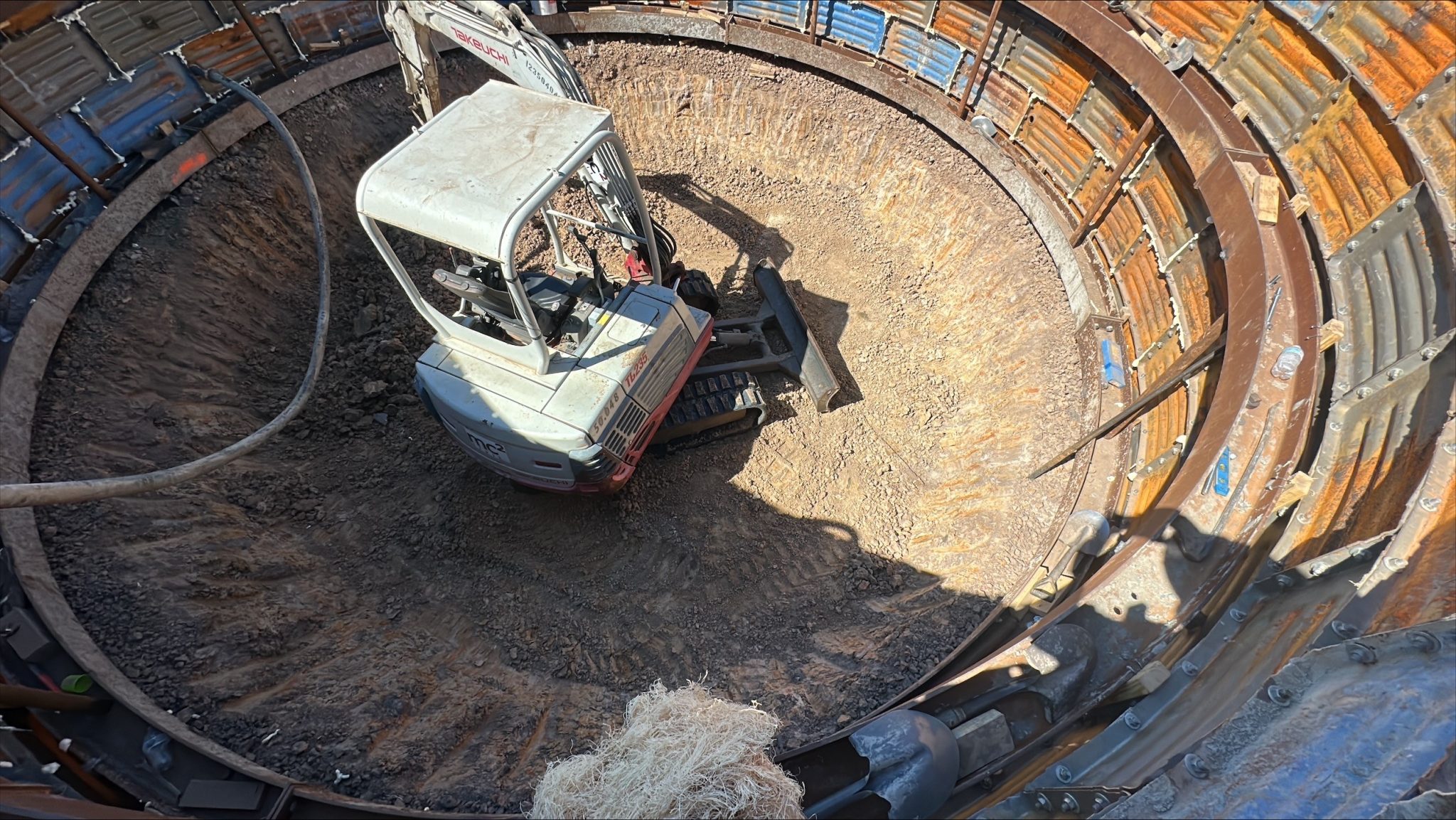 KM2 – Mayde Creek Retrieval Shaft – October 2025