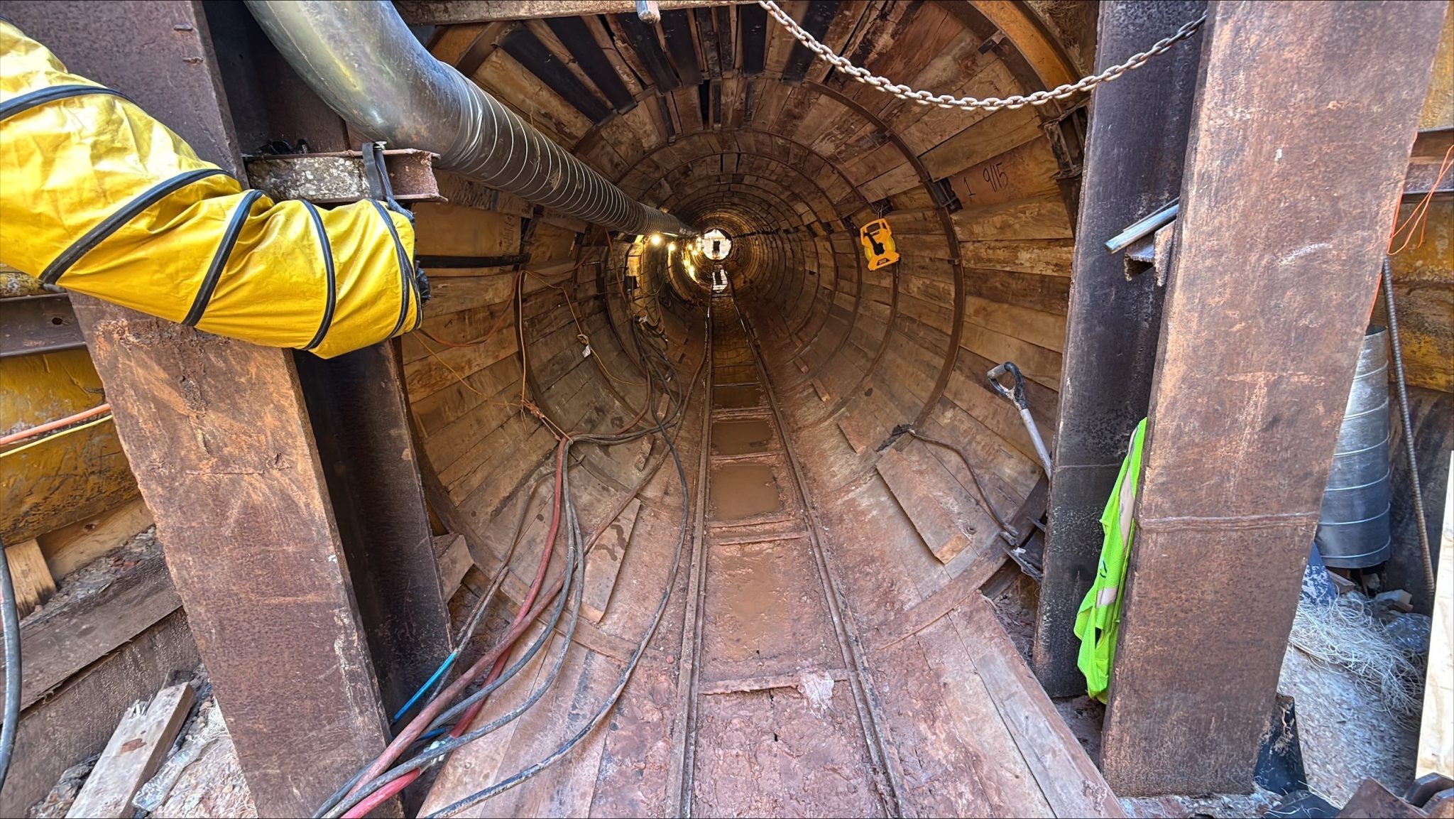 KM5 – Mining Complete at Colonial Pkwy Tunnel – October 2025