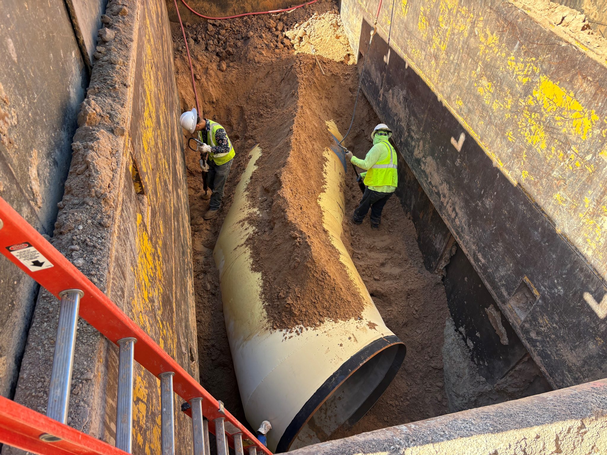 KM6 – 66-IN Waterline Installation – October 2025