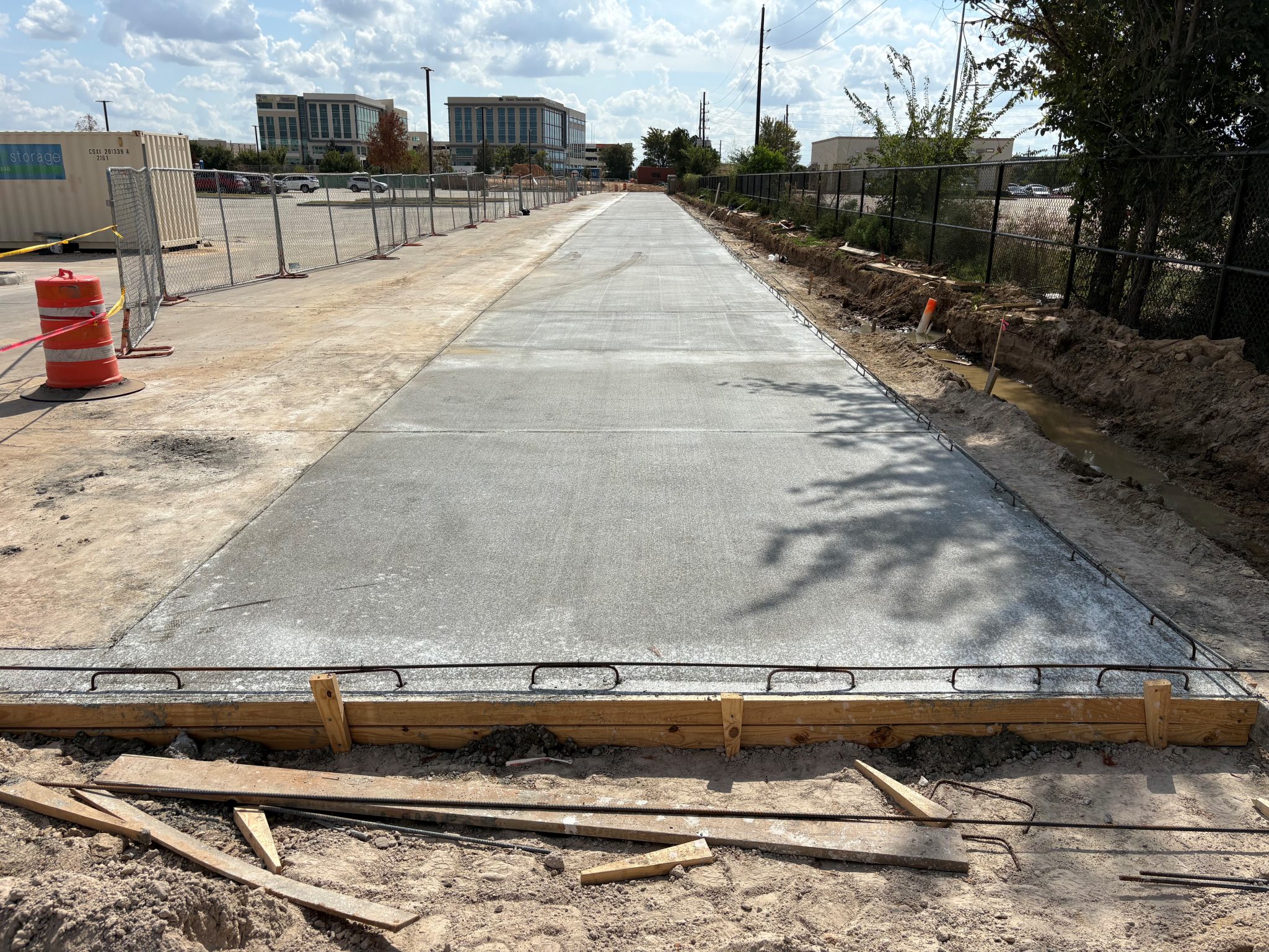 KM6 – Concrete Pavement Restoration at Memorial Hermann – October 2025