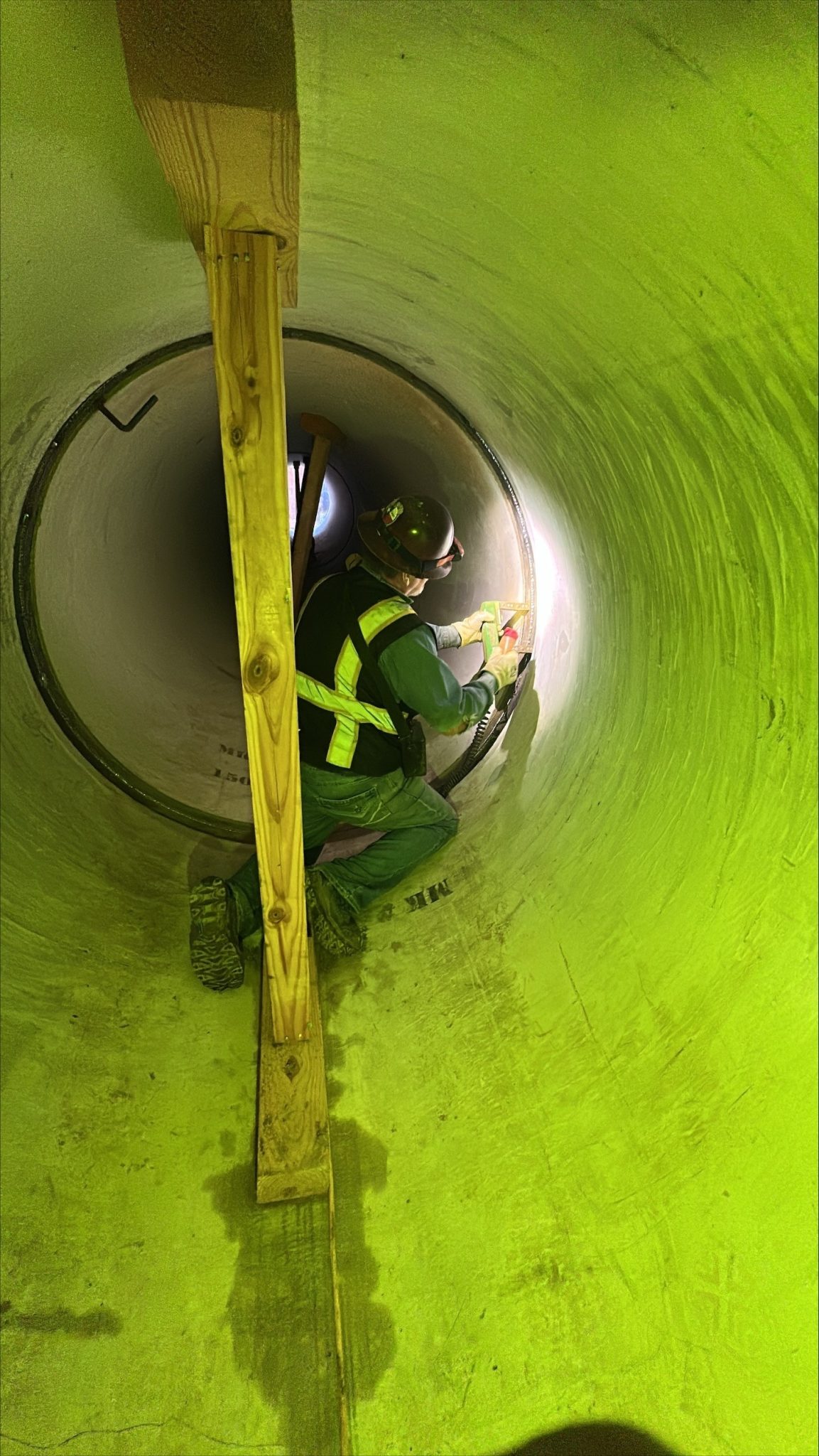 KM-2 – Lakes of Bridgewater Launch Shaft Weld Inspection – November 2025