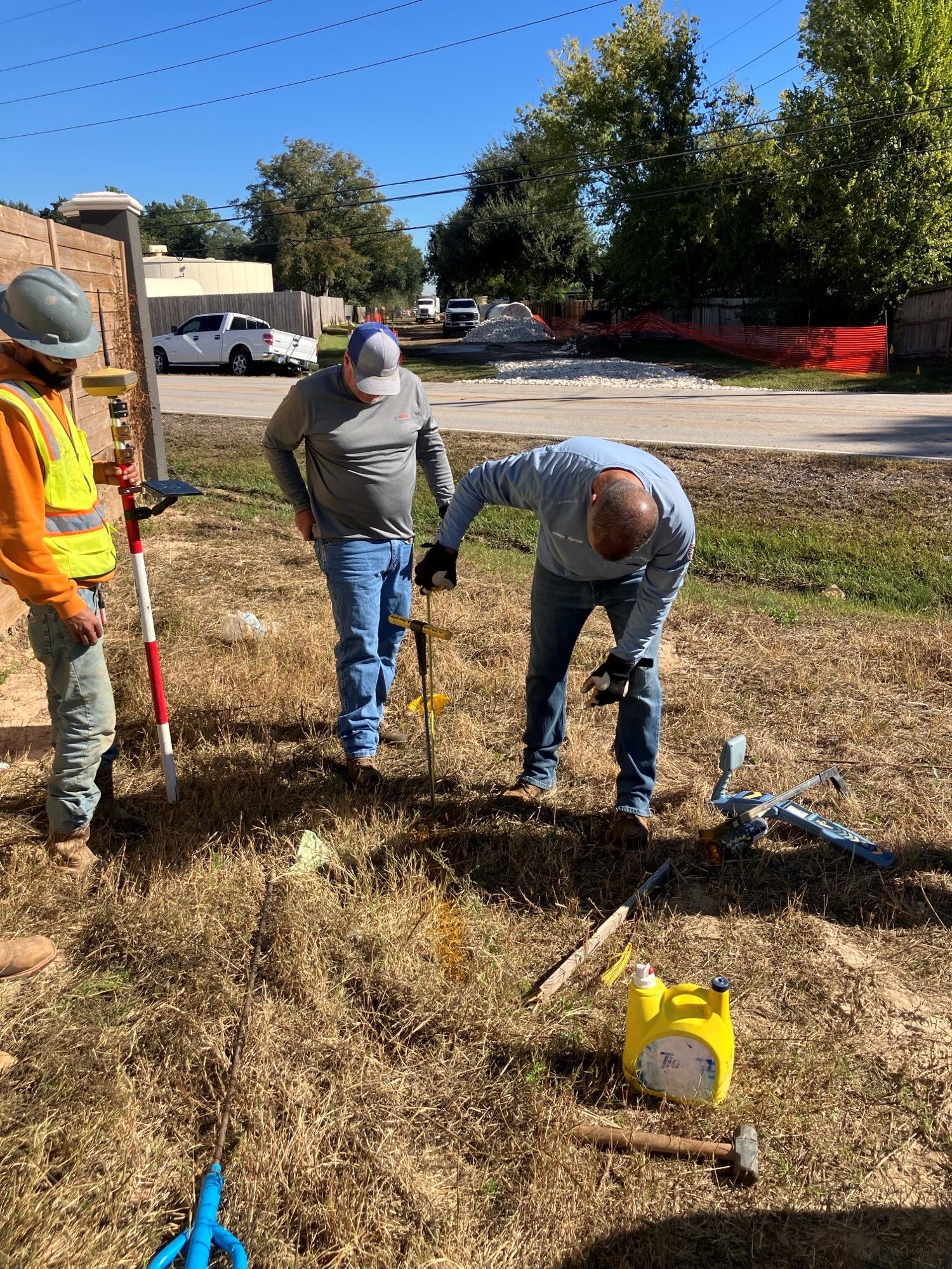 KM-3 – Critical Locate at Elrod Rd. by KM Representative – November 2025