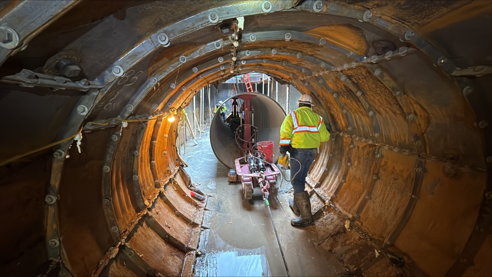 KM-4 – Threading Pipe at HCFCD Tunnel – November 2025