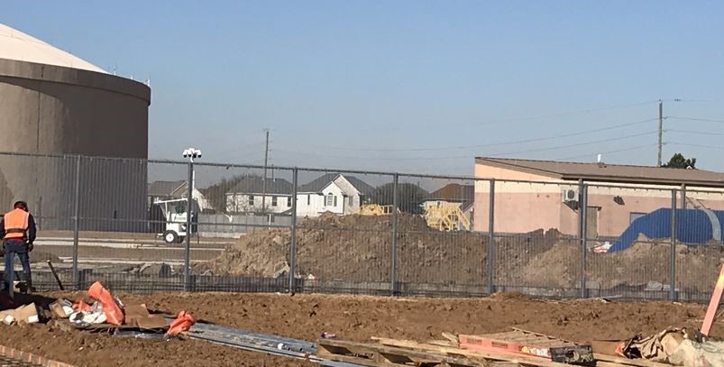 CPS – Site Fencing Install – North of Operations Bldg. January 2026