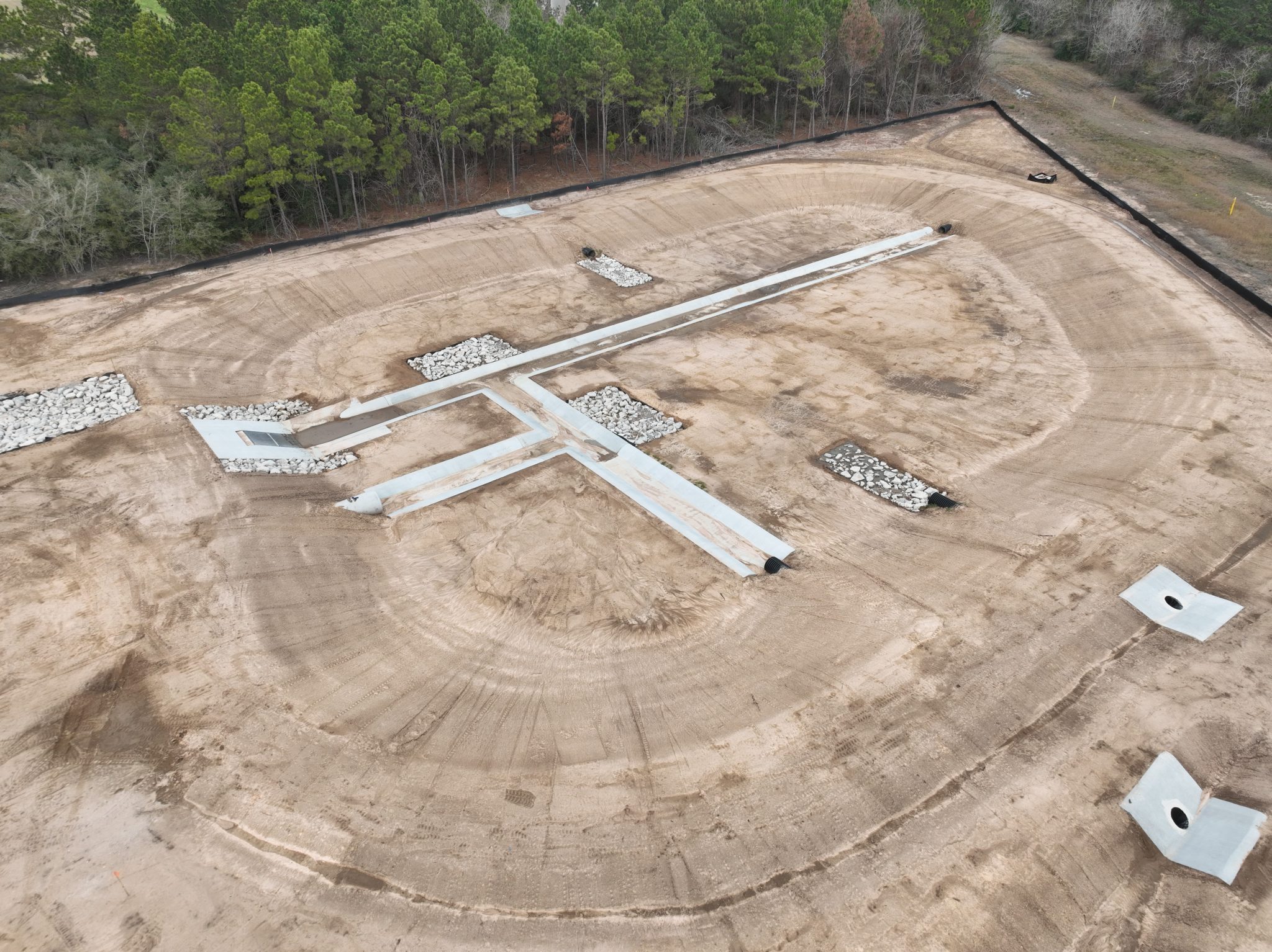 I10MS – Detention Pond Grading Complete January 2026