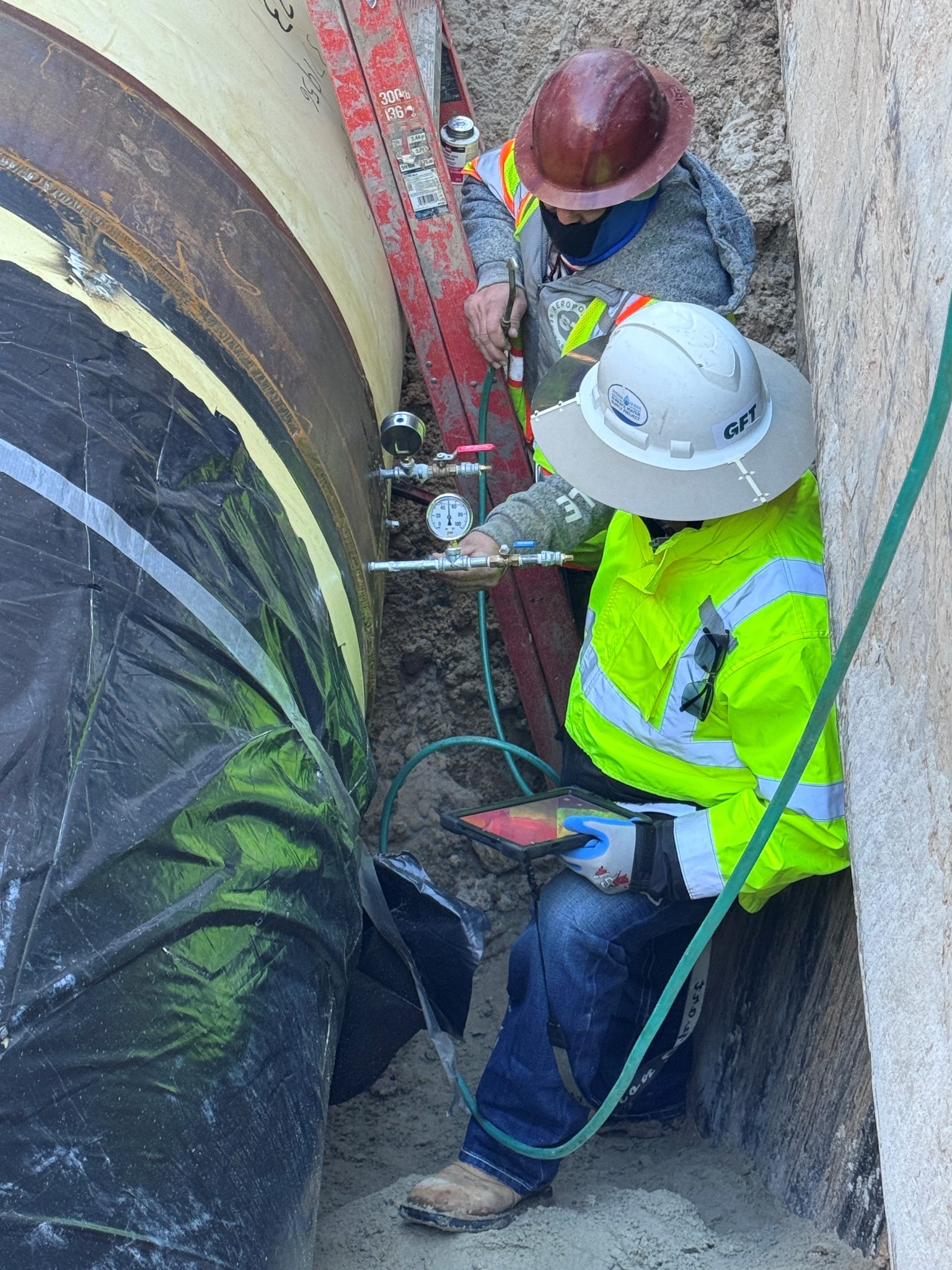 KM2 – Butt Strap Air Test at N. Mason January 2026