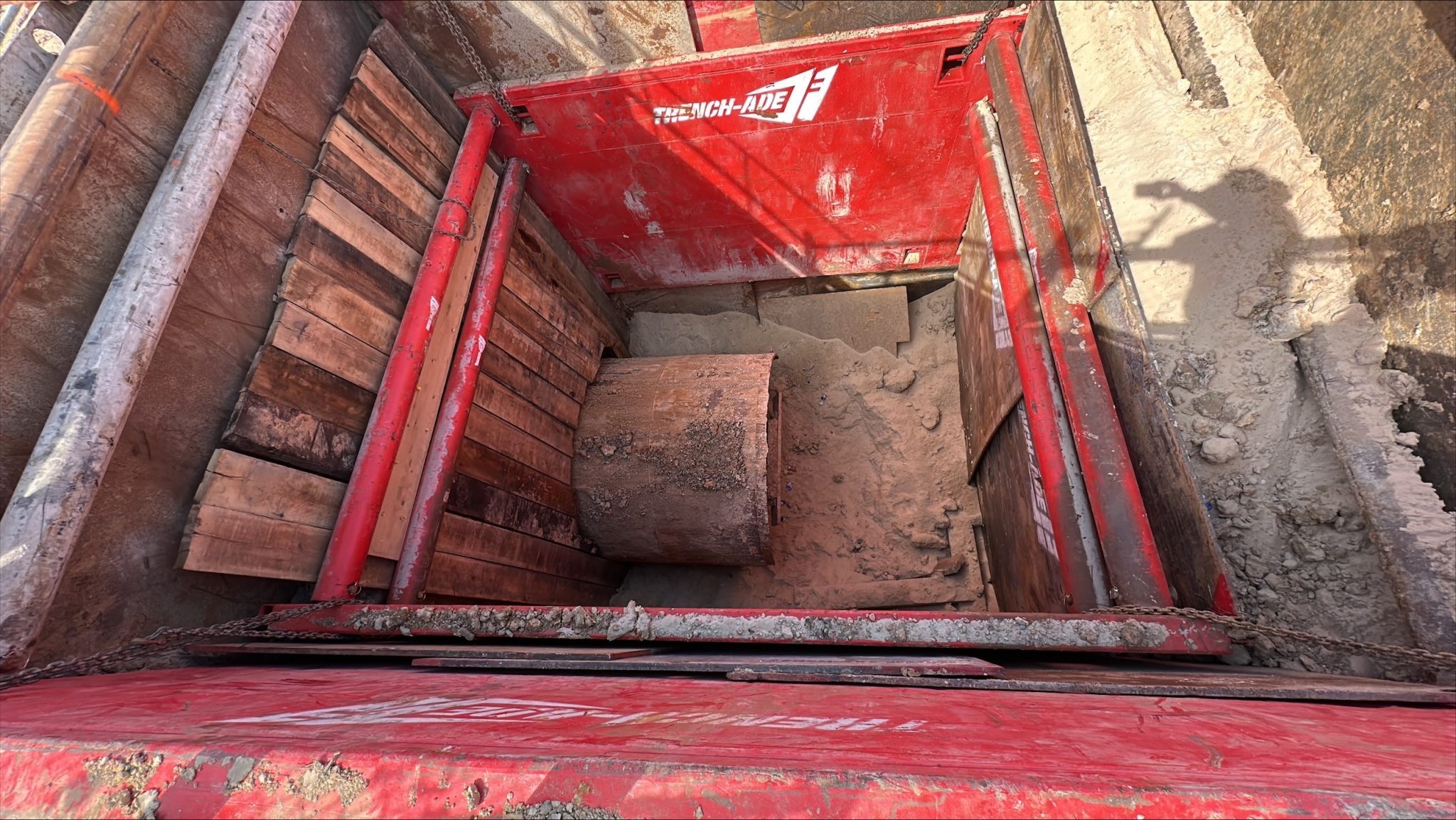 KM-1 – Westfield Village Tunnel Shield Advanced into Receiving Shaft – February 2026