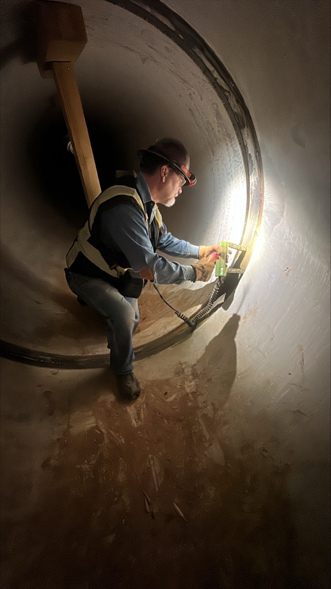 KM-2 – Mag Particle Testing on Welded Joints – February 2026