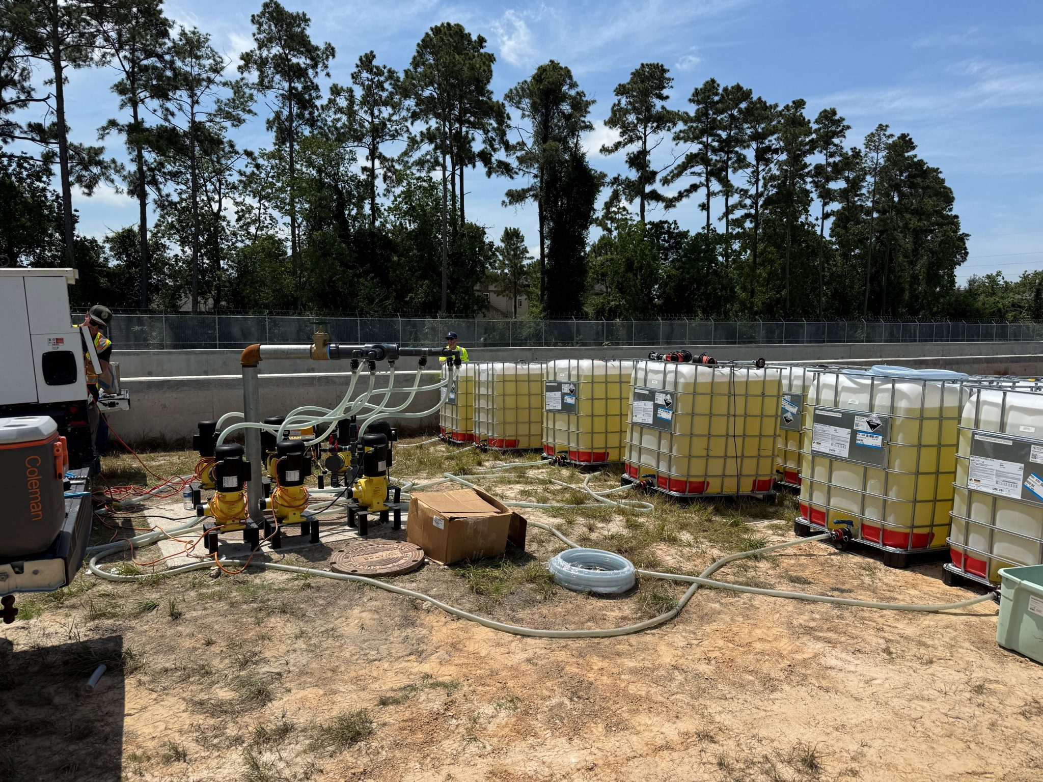 A1-A2 – Chlorine Slug Injection at NEMS – May 2026 A1-A2 - Chlorine Slug Injection at NEMS - May 2026