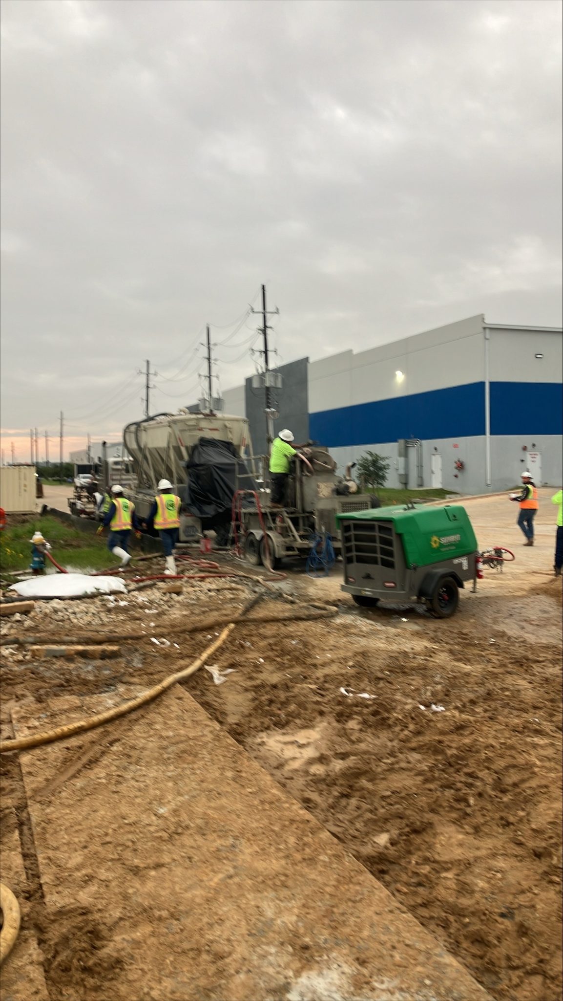 KM-1 – Grouting at Clay Center Drive – May 2026