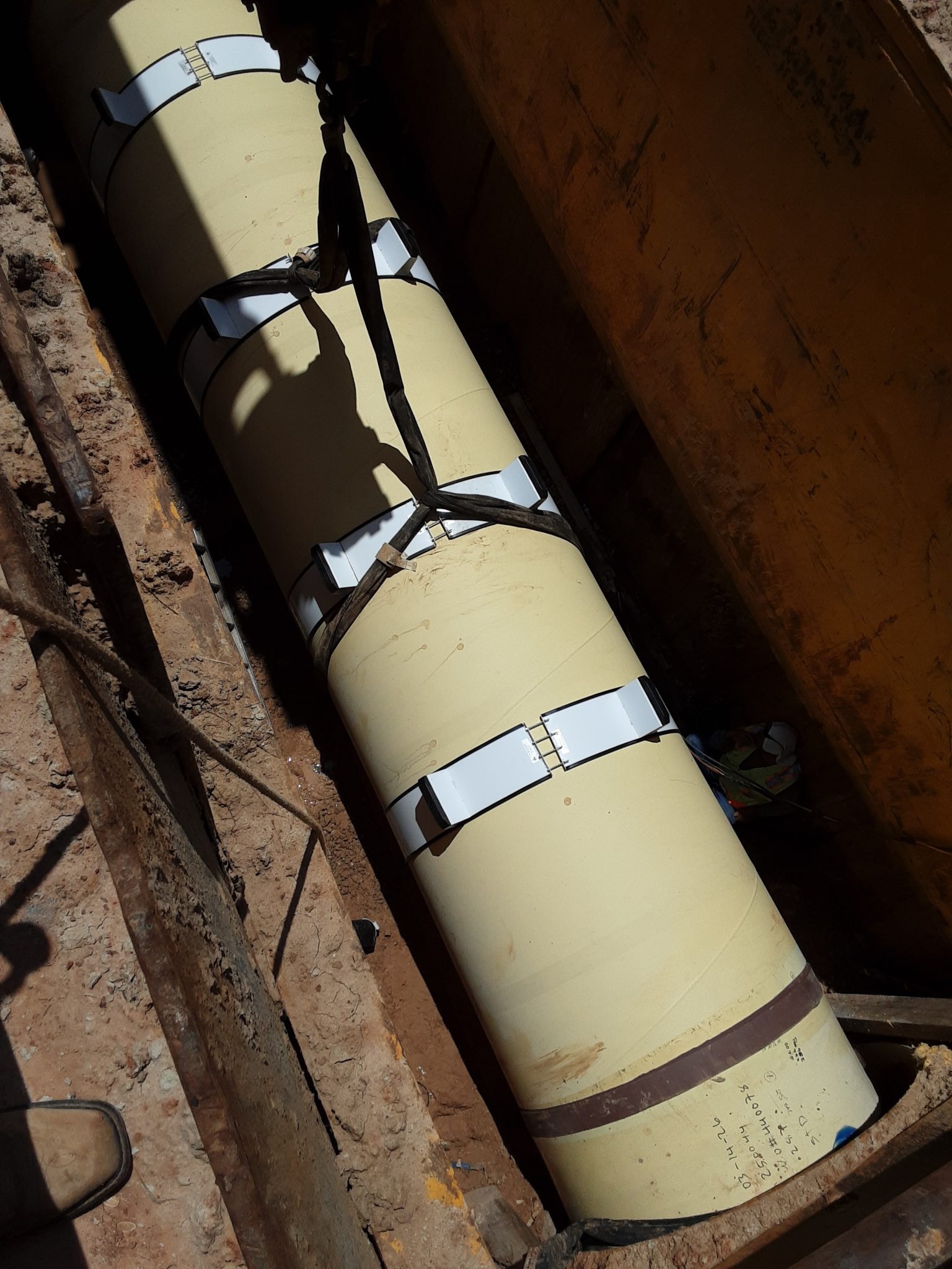 KM-3 – 66-Inch Waterline Pipe Threading at NGPL Easement Tunnel – May 2026