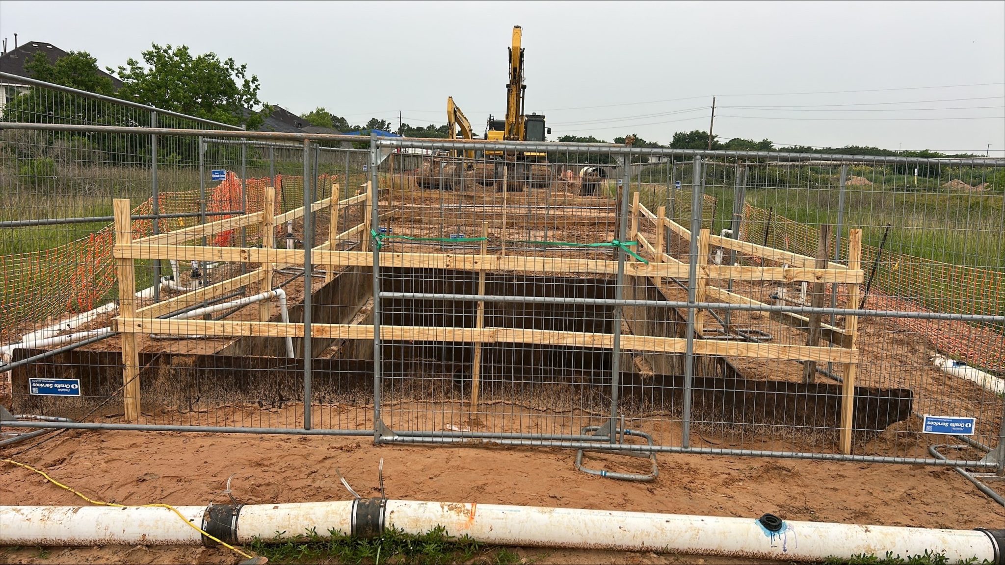 KM-3 – Receiving Shaft Excavation at Morton Ranch Rd. – May 2026