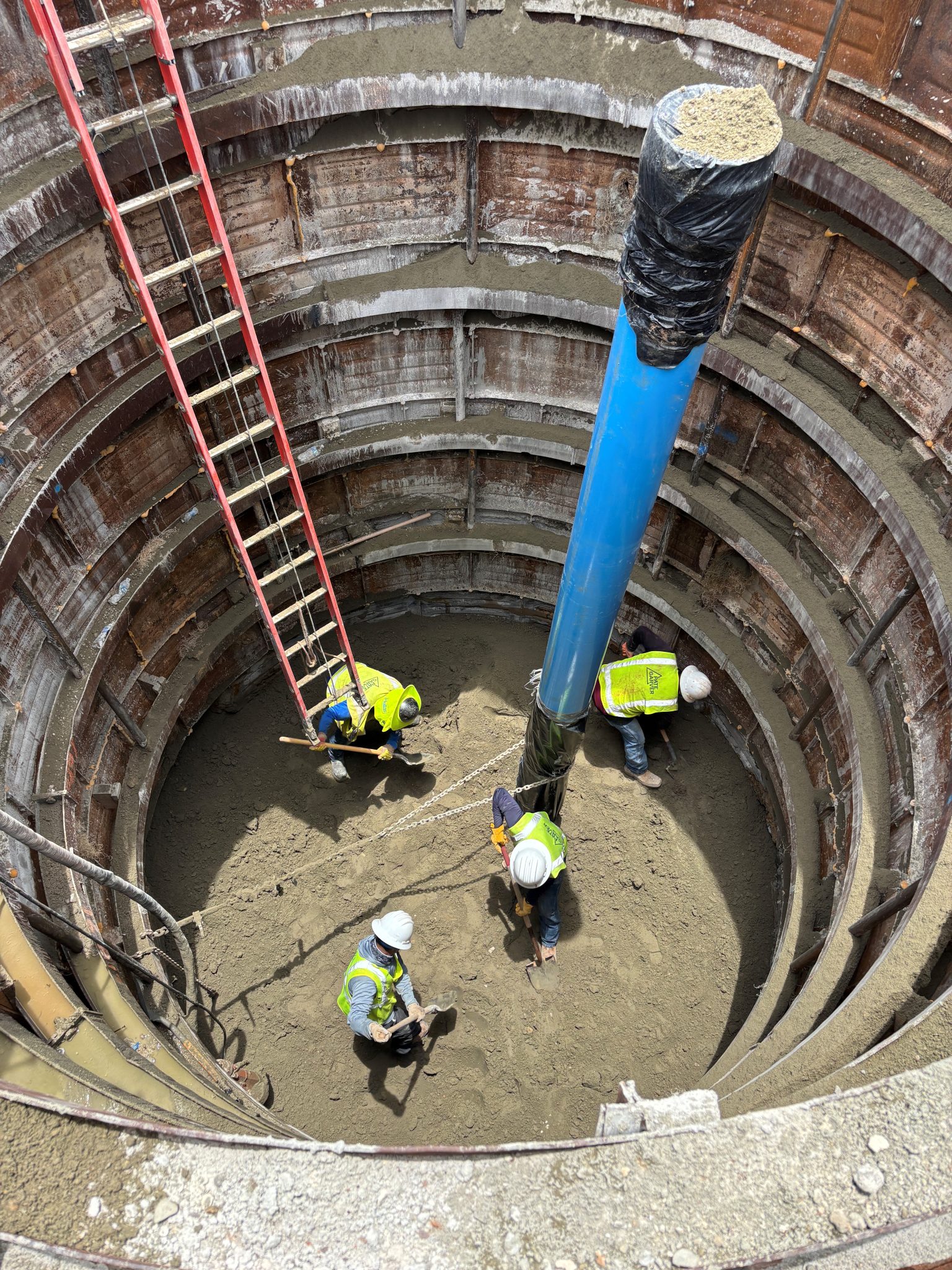 KM-5 – Backfill Operations at HCFCD Receiving Shaft – May 2026