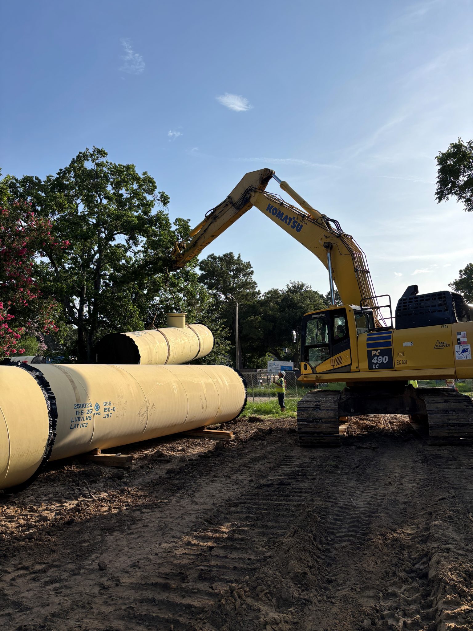 KM-5 – Receiving 66 in Steel Pipe – June 2026